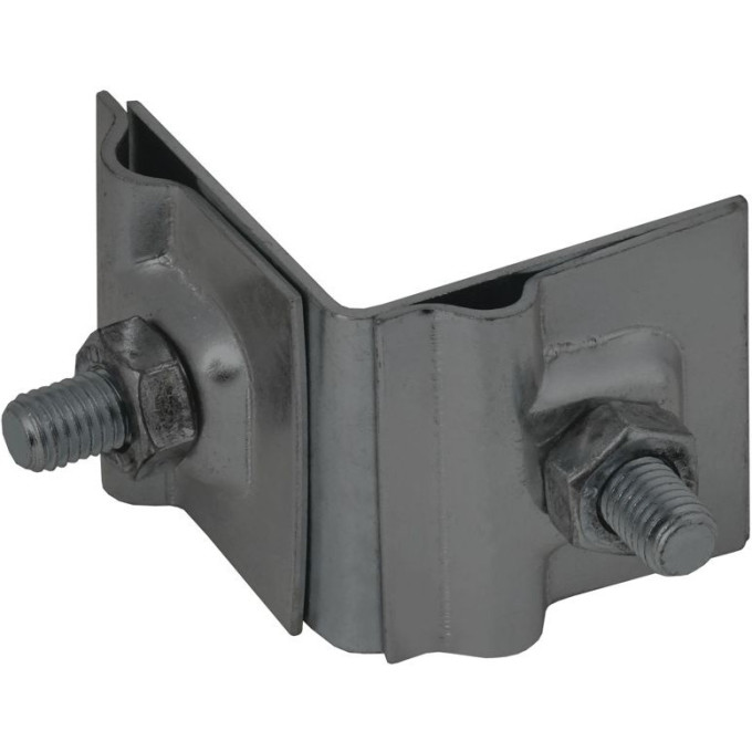 Держатель проводника круглого IEK TD ZDP80-13-2-16-40 6-10мм фальца угловой H=40мм оцинкованая сталь