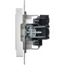 Электрическая розетка IEK BRITE BR-R11-16-K91