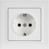 Электрическая розетка IEK BRITE BR-R14-16-K91-F