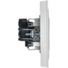 Электрическая розетка IEK BRITE BR-R14-16-K91-F