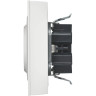 Электрическая розетка IEK BRITE BR-R27-16-K91-F