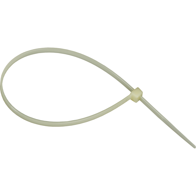 Хомут IEK UHH11-D025-100-100-K10 2.5х100мм P4.6 для экстрем. высоких темп. беж. (уп.100шт)
