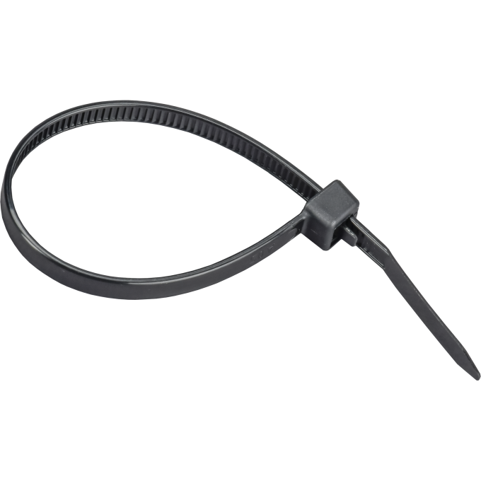 Хомут IEK UHH13-D048-370-100-K02 4.8х370мм P6.6 съемный черн. (уп.100шт)