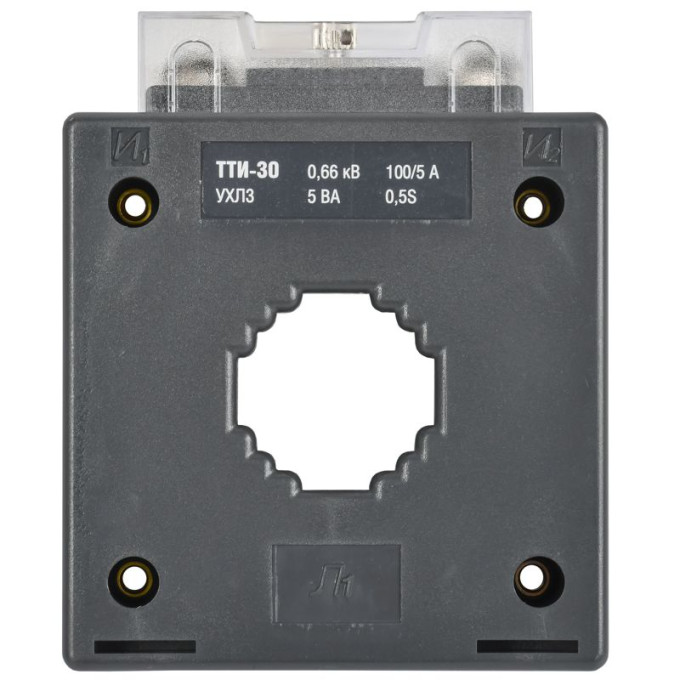 Трансформатор тока ТТИ-30 250/5А кл. Точн. 0,5S 5В.А МПИ08 IEK ITT20-3-05-0250-08