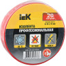 Изолента IEK 0,18х19мм красная 20м ИЭК - UIZ-20-10-K04