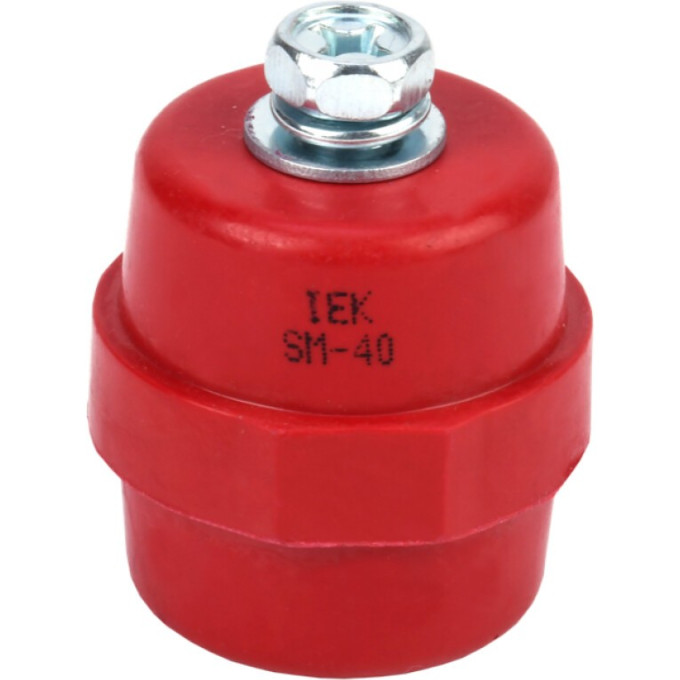 Изолятор IEK SM40 (М8) силовой с болтом - YIS11-40-12-B