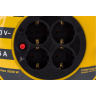 Катушка IEK УК10 с термозащитой 4 места 2P+PE/10м 3х1,5мм2 INDUSTRIAL - WKP15-16-04-10