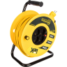 Катушка IEK УК50 с термозащитой 4 места 2P+PE/50м 3х1,5мм2 INDUSTRIAL - WKP15-16-04-50