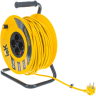 Катушка IEK УК50 с термозащитой 4 места 2P+PE/50м 3х1,5мм2 INDUSTRIAL - WKP15-16-04-50