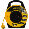 Катушка УК10 с термозащитой 4 места 2P+PE/10м 3х1,0мм2 IEK INDUSTRIAL - WKP14-10-04-10