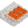 Клемма строительно-монтажная IEK СМК 221-613 (уп.4шт) UKZ40-613-004