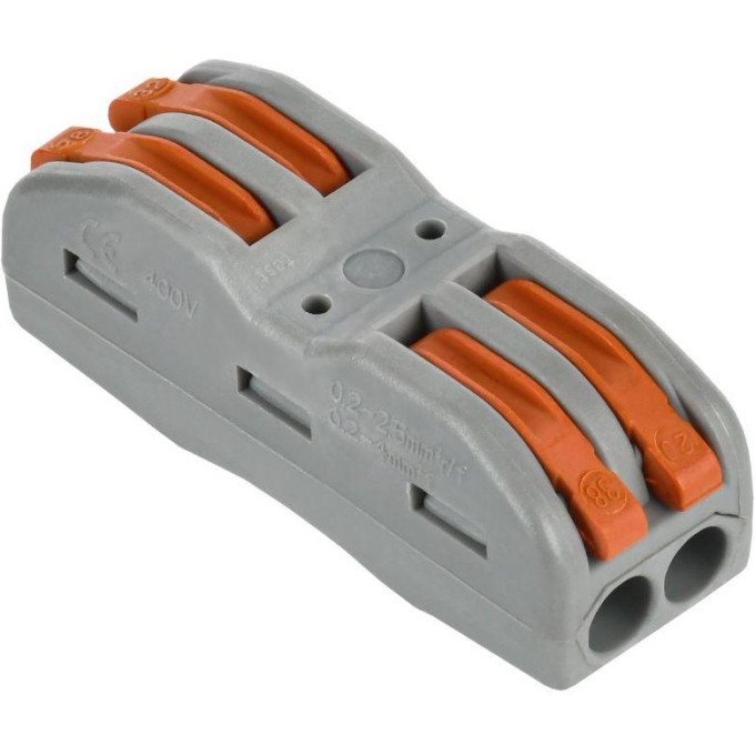 Клемма строительно-монтажная IEK СМК 222-4122 (уп.4шт) UKZ20-4122-004