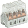Клемма строительно-монтажная IEK UKZ30-208-004 СМК 772-208 (уп.4шт)