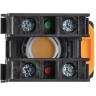 Кнопка d22мм IEK MI-BT60-11T-3-21-K05 1НО+1НЗ MASTER с фиксацией желтая