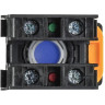 Кнопка d22мм IEK MI-BT60-11T-3-21-K07 1НО+1НЗ MASTER с фиксацией синяя