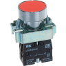 Кнопка управления IEK LAY5-BA42 без подсветки красная 1р - BBT61-BA-K04
