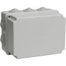 Коробка распаячная IEK КМ41246 для открытой проводки 190х140х120мм IP55 (RAL 7035, 10 гермовводов) - UKO10-190-140-120-K41-55