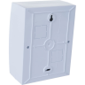 Корпус пластиковый IEK KREPTA 3 ЩРН-П-6 IP41 белый - MKP12-N-06-40-20