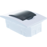 Корпус пластиковый IEK KREPTA 3 ЩРВ-П-4 IP41 белый - MKP12-V-04-40-20