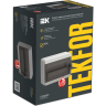 Корпус пластиковый IEK TEKFOR КМПн-12 IP65 черная прозрачная дверь TF5-KP72-N-12-65-K03-K02
