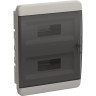 Корпус пластиковый IEK TEKFOR ЩРВ-П-24 IP41 черн. прозр. дверь TF5-KP12-V-24-41-K01-K03