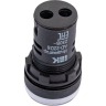 Лампа IEK AD22DS(LED)матрица d=22мм белый 230В - BLS10-ADDS-230-K01