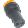 Лампа IEK AD22DS(LED)матрица d=22мм желтый 230В - BLS10-ADDS-230-K05