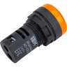Лампа IEK AD22DS(LED)матрица d=22мм желтый 24В AC/DC - BLS10-ADDS-024-K05