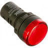 Лампа IEK AD22DS(LED)матрица d=22мм красный 24В AC/DC - BLS10-ADDS-024-K04