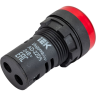 Лампа IEK AD22DS(LED)матрица d=22мм красный 24В AC/DC - BLS10-ADDS-024-K04