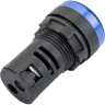 Лампа IEK AD22DS(LED)матрица d=22мм синий 24В AC/DC - BLS10-ADDS-024-K07