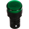 Лампа IEK AD22DS(LED)матрица d=22мм зеленый 230В - BLS10-ADDS-230-K06