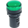 Лампа IEK AD22DS(LED)матрица d=22мм зеленый 230В - BLS10-ADDS-230-K06