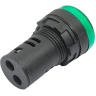 Лампа IEK AD22DS(LED)матрица d=22мм зеленый 24В AC/DC - BLS10-ADDS-024-K06