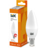 Лампа светодиодная IEK C35 свеча 5Вт 230В 3000К E14 - LLE-C35-5-230-30-E14