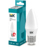 Лампа светодиодная IEK C35 свеча 5Вт 230В 4000К E27 - LLE-C35-5-230-40-E27