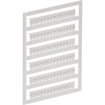 Маркер IEK ARMAFIX AF-CT10D-M-D25-02 для CTS/CP 2.5кв.мм 