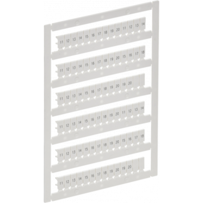 Маркер IEK ARMAFIX AF-CT10D-M-D25-02 для CTS/CP 2.5кв.мм 