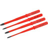 Набор диэлектрических жал IEK SLIM SL 4шт ARMA2L 5 A2L5-SH21D-BI-1-T2-104