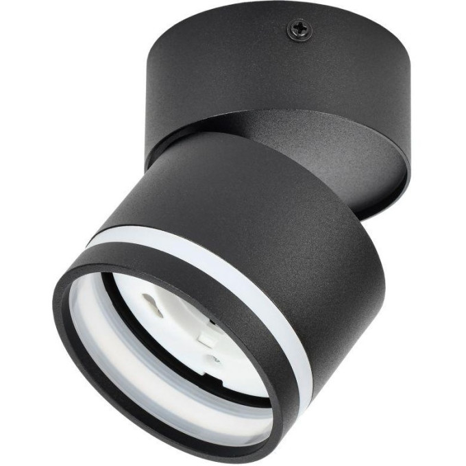 Настенно-потолочный светильник IEK Lighting 4034 под лампу gx53 черный