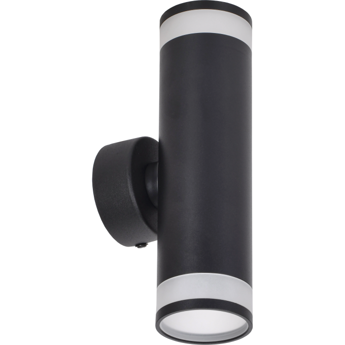 Настенный накладной светильник IEK Lighting 4009 под лампу 2хgu10 черный