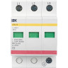 Ограничитель импульсных перенапряжений IEK ОПС1-B 3Р 30/60кА 400B - MOP20-3-B