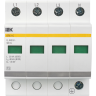 Ограничитель импульсных перенапряжений IEK ОПС1-C 4P 20/40кА 400B - MOP20-4-C