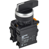 Переключатель длинная ручка на 3 положения IEK MASTER MI-SW60-20XB3-4-25-3-K02 2NO чёрный