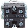 Переключатель IEK LAY5-BG45 на 2 положения с ключом без фиксации - BSW80-BG-2-K02