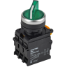 Переключатель с подсветкой на 2 положения IEK MASTER MI-SW60-11XD-3-14-2-K06 1НО+1НЗ
