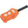 Пульт управления IEK ПКТ-61 на 2 кнопки IP54 - BPU10-2