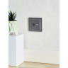 Рамка 1-местная IEK BRITE IP44 РУ-1-БрС-44 сталь - BR-M12-44-K46