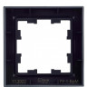Рамка 1-местная IEK BRITE РУ-1-БрМ маренго - BR-M12-K35