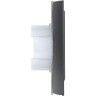 Рамка 2-местная IEK BRITE IP44 РУ-2-БрС-44 сталь - BR-M22-44-K46